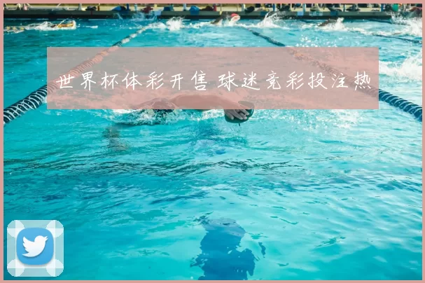 世界杯体彩开售 球迷竞彩投注热