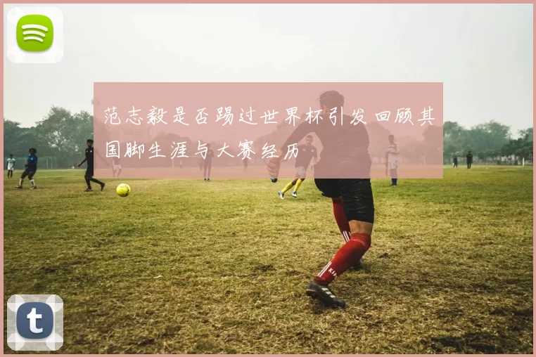 范志毅是否踢过世界杯引发回顾其国脚生涯与大赛经历