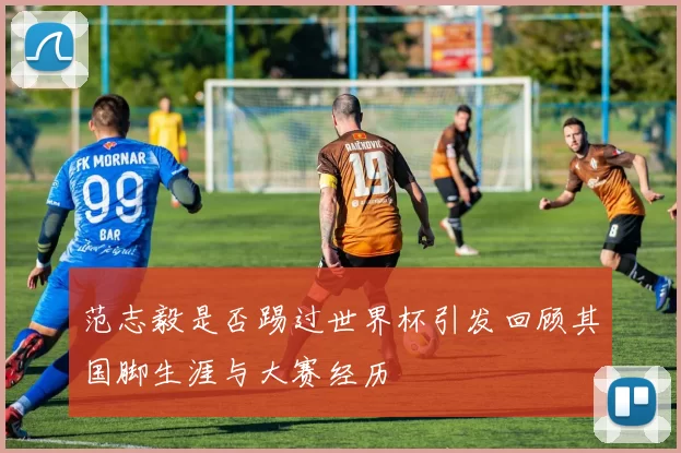 范志毅是否踢过世界杯引发回顾其国脚生涯与大赛经历